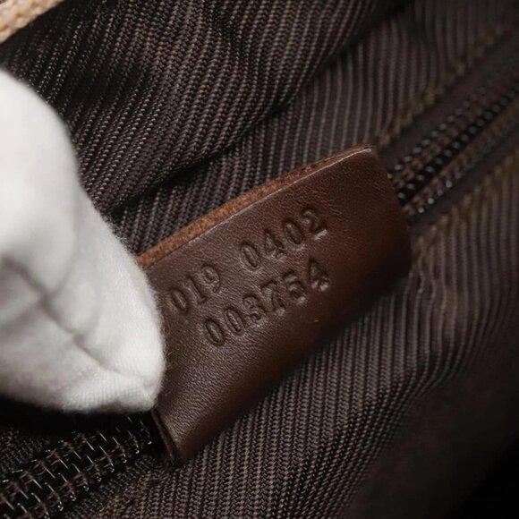 GUCCI GG Canvas Tote Bag Beige 019 0402 Auth 132112 - Picture 11 of 16